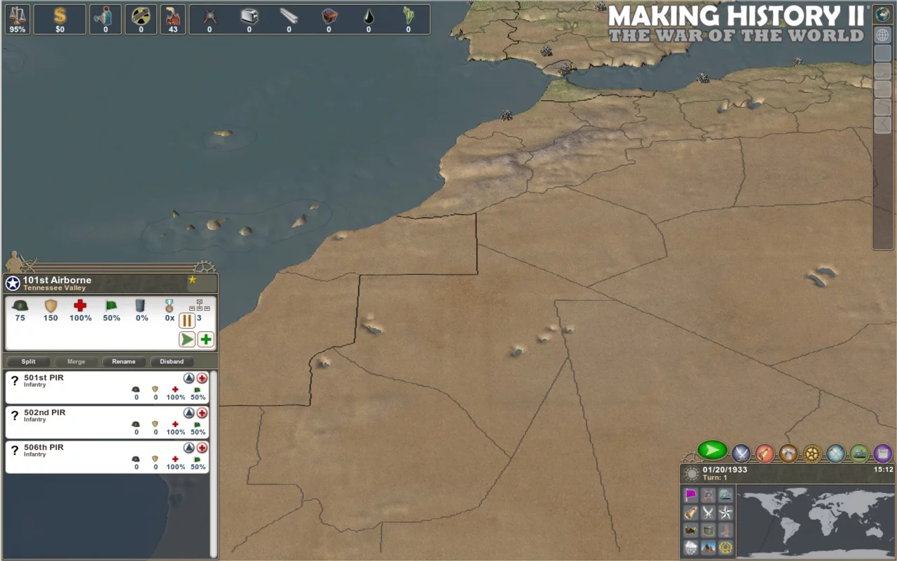 Изображение игры: Making History 2: The War of the World