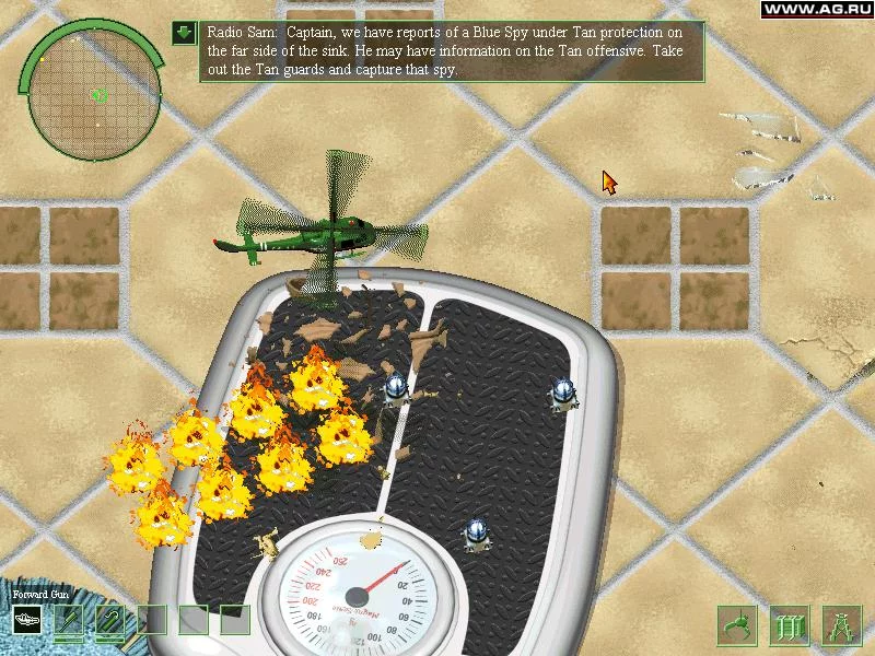 Изображение игры: Army Men: Air Tactics