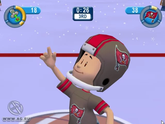 Изображение игры: Backyard Football 2006