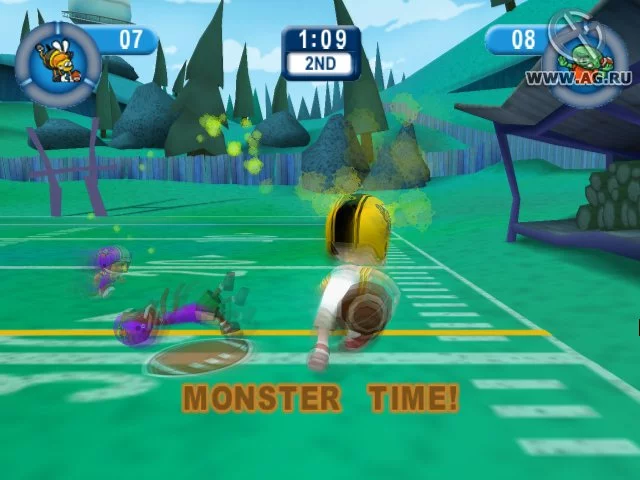 Изображение игры: Backyard Football 2006