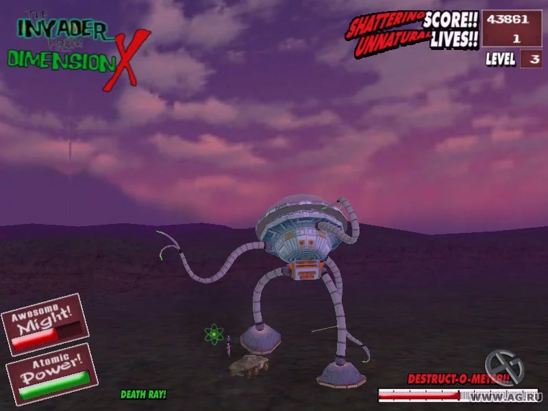 Изображение игры: I Was an Atomic Mutant!