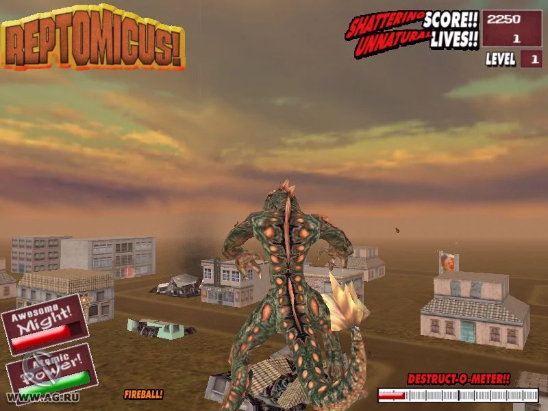 Изображение игры: I Was an Atomic Mutant!