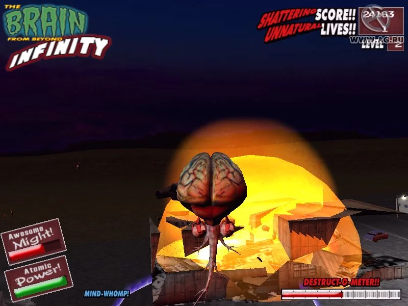 Изображение игры: I Was an Atomic Mutant!