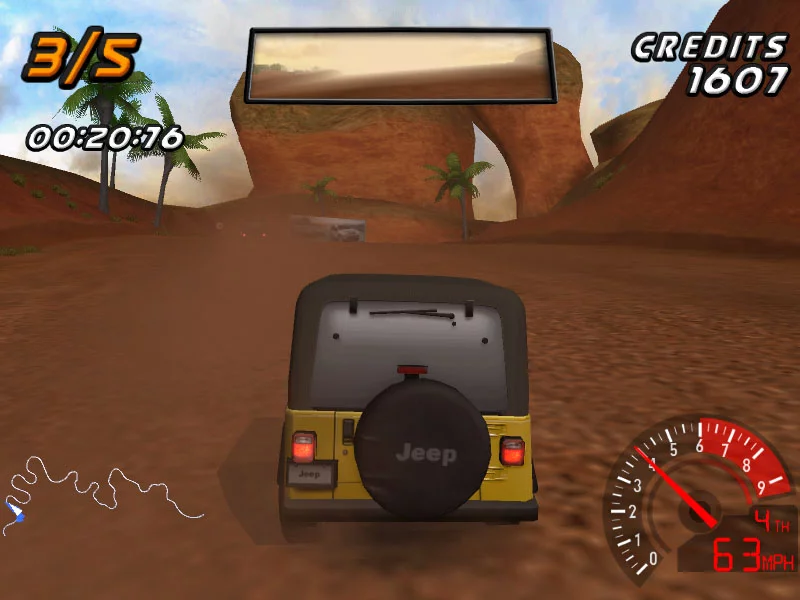 Изображение игры: Jeep 4x4 Adventure