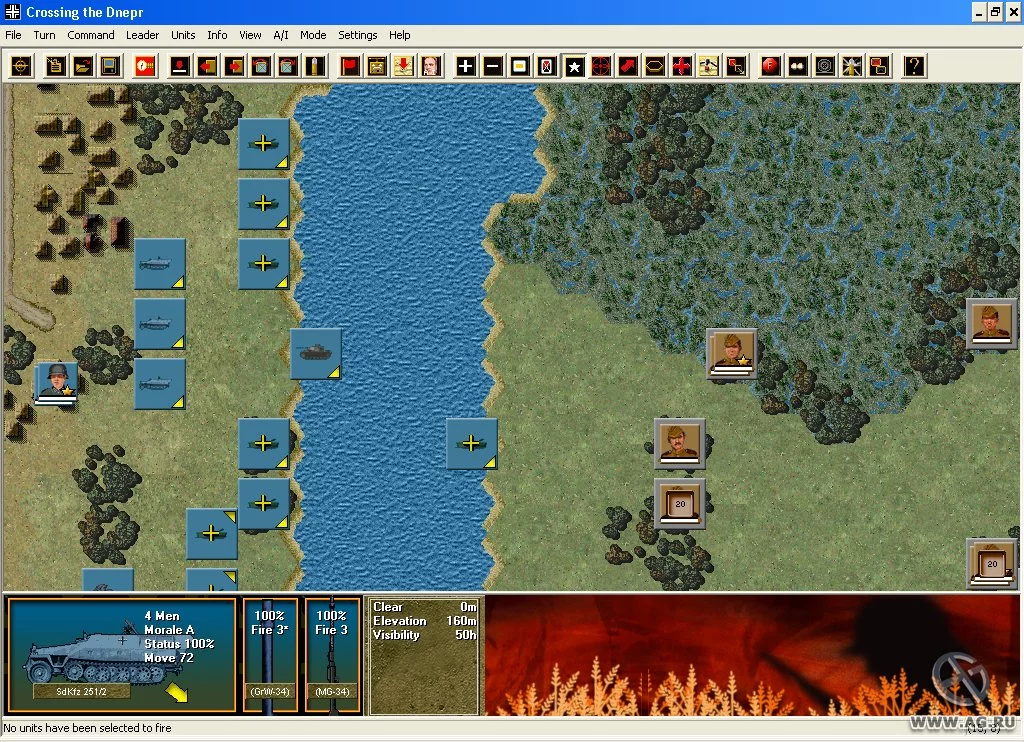 Изображение игры: Squad Battles: Advance of the Reich