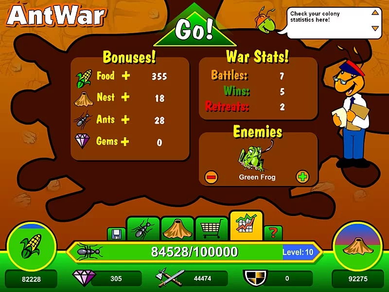 Изображение игры: Ant War