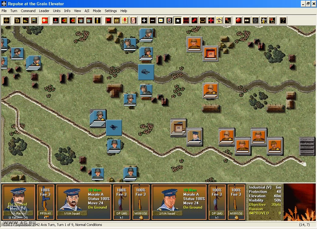 Изображение игры: Squad Battles: Advance of the Reich