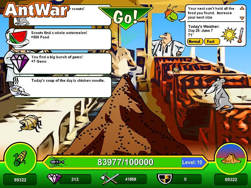 Изображение игры: Ant War