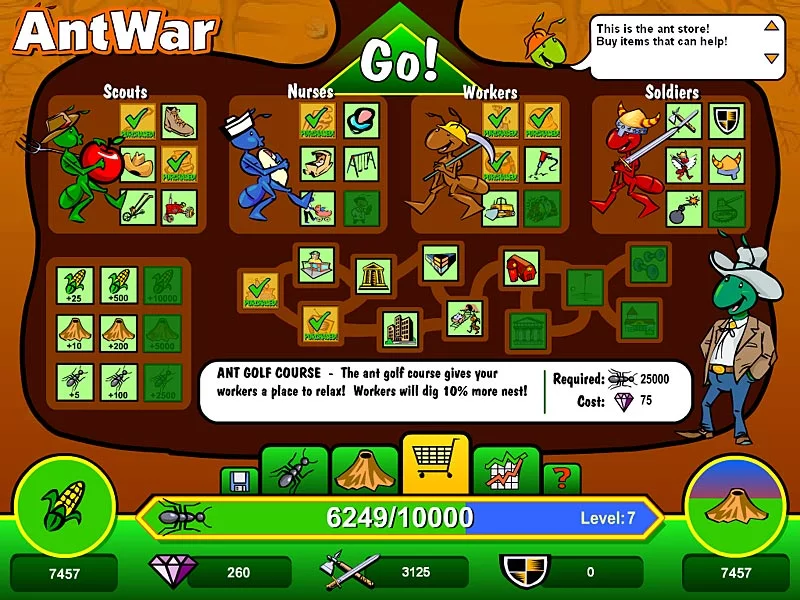Изображение игры: Ant War