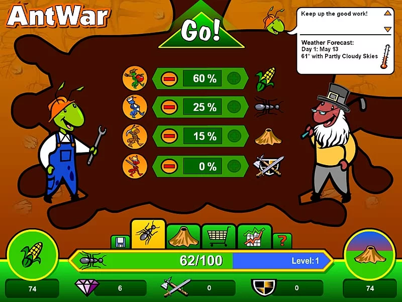 Изображение игры: Ant War