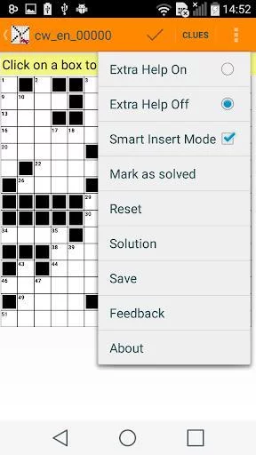 Изображение игры: Crosswords puzzles for adults