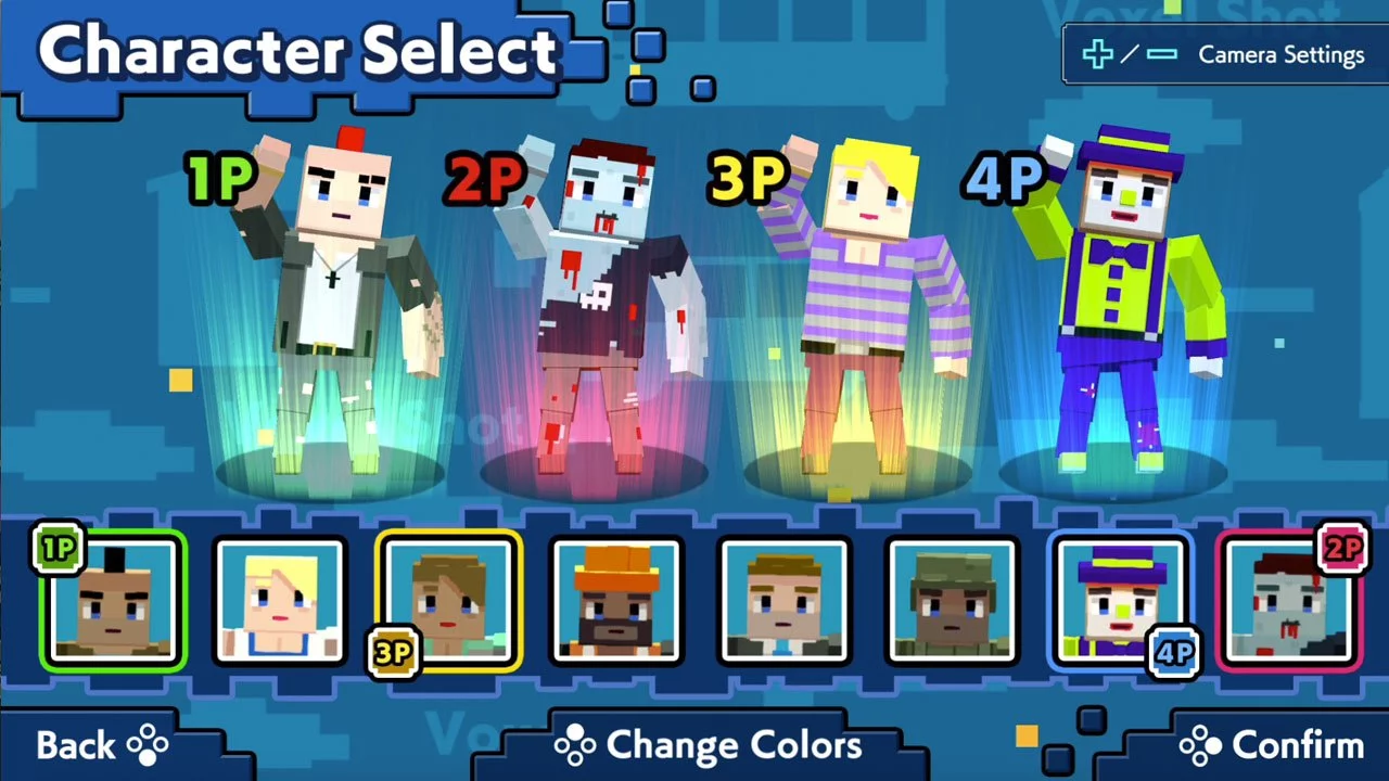 Изображение игры: Voxel Shot for Nintendo Switch