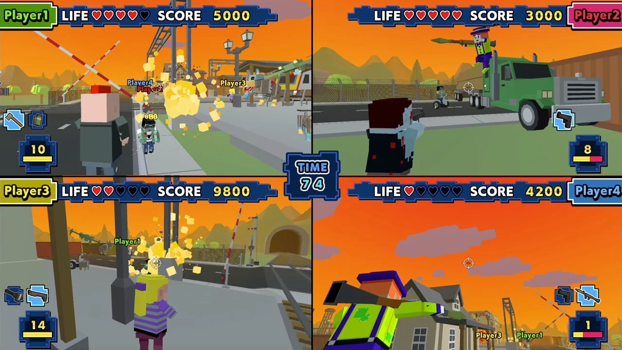 Изображение игры: Voxel Shot for Nintendo Switch