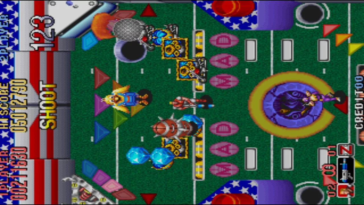 Изображение игры: Johnny Turbo's Arcade: Nitro Ball