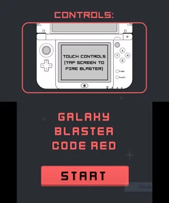 Изображение игры: GALAXY BLASTER CODE RED