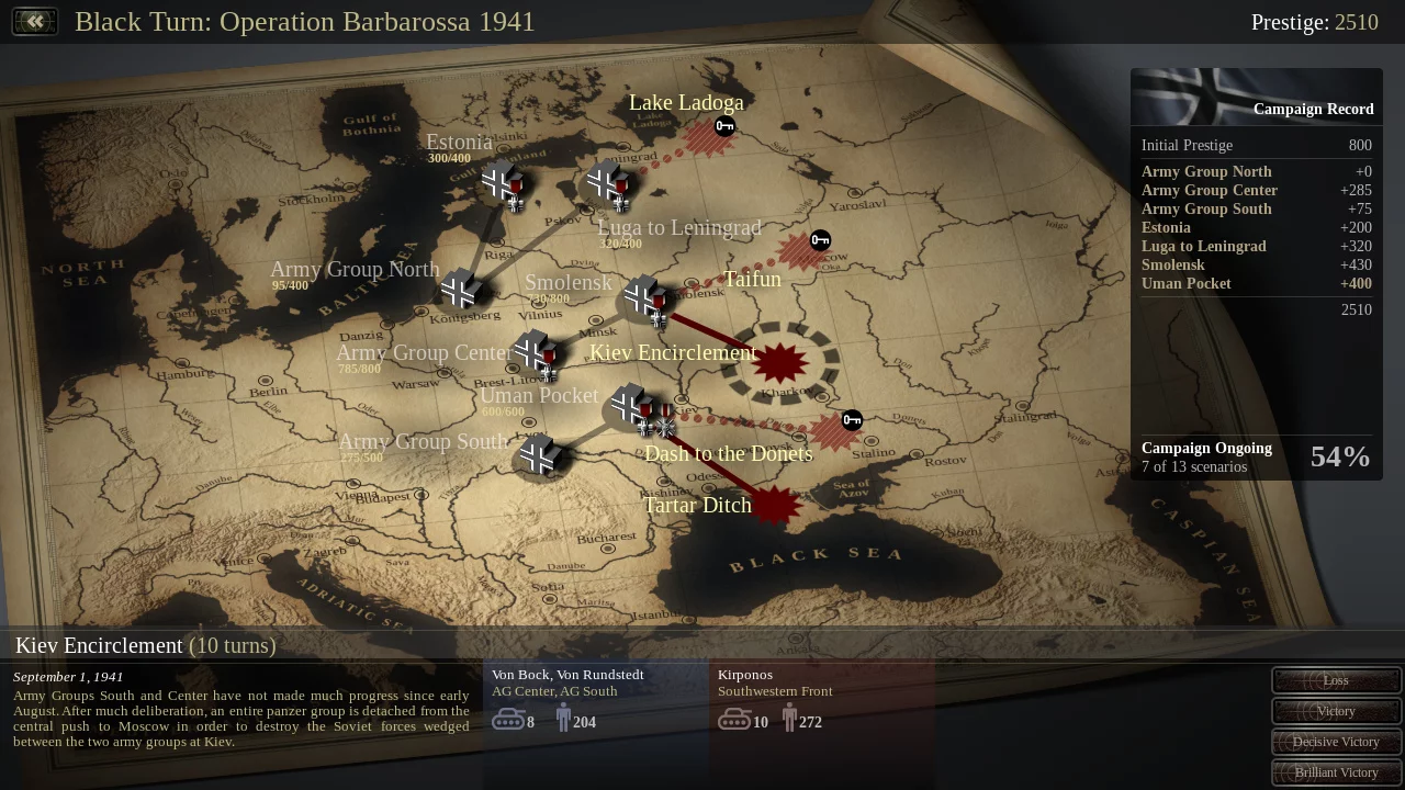 Изображение игры: Unity of Command: Black Turn