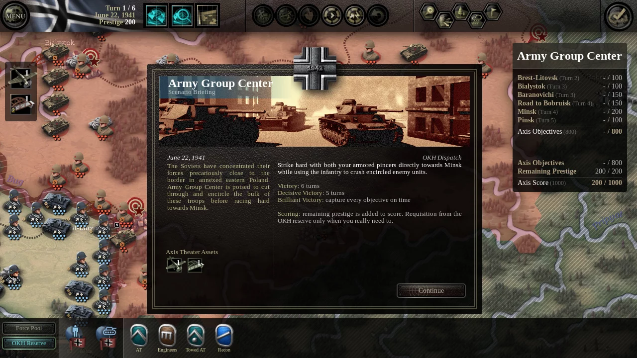 Изображение игры: Unity of Command: Black Turn