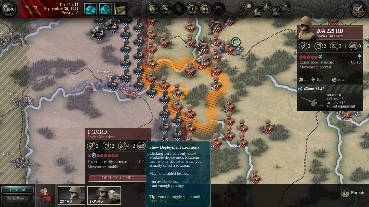 Изображение игры: Unity of Command: Black Turn