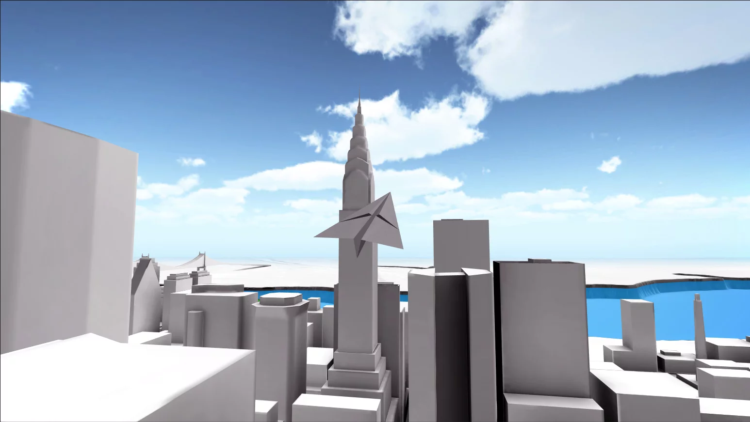 Изображение игры: Paper Flight