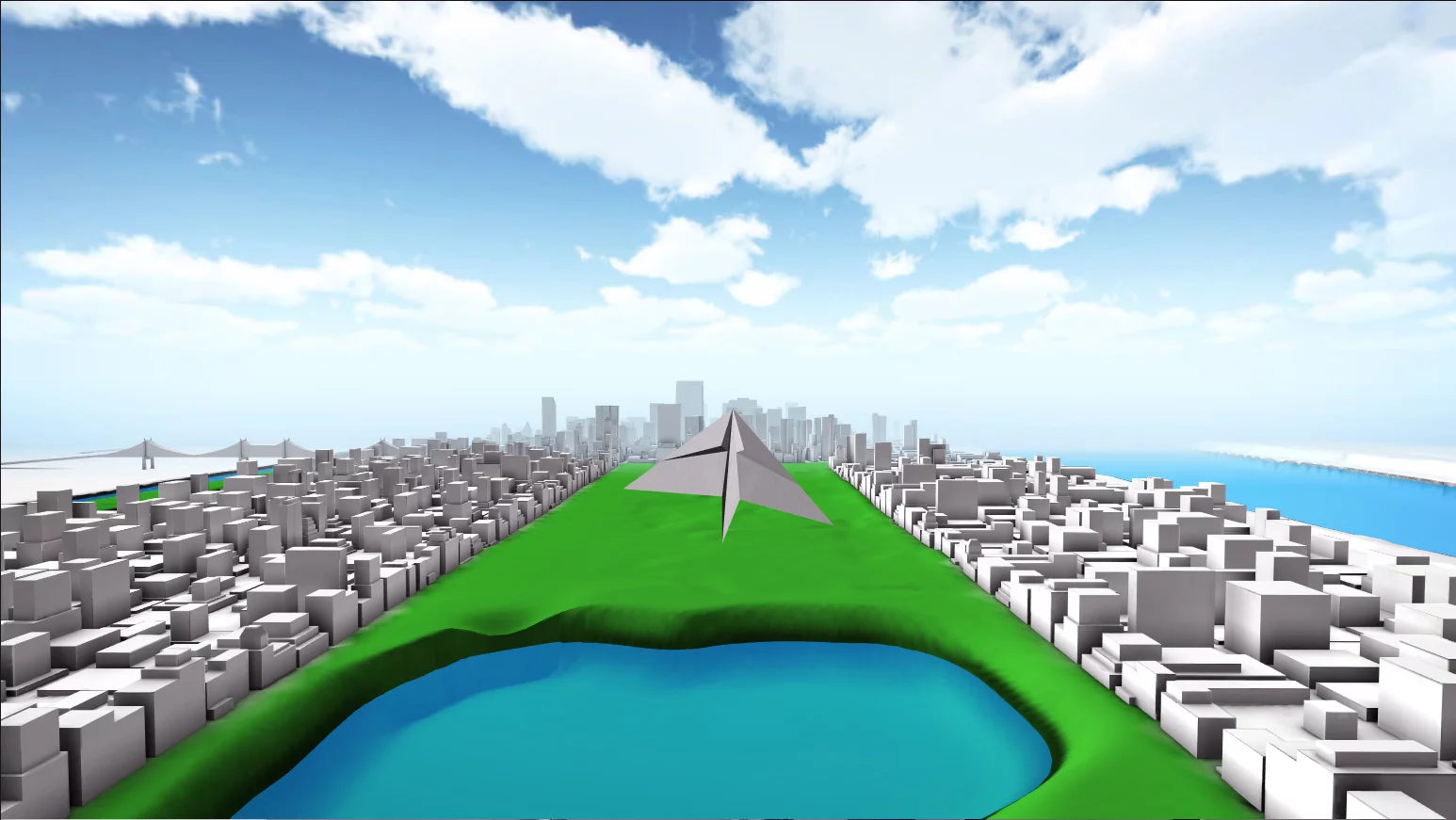 Изображение игры: Paper Flight