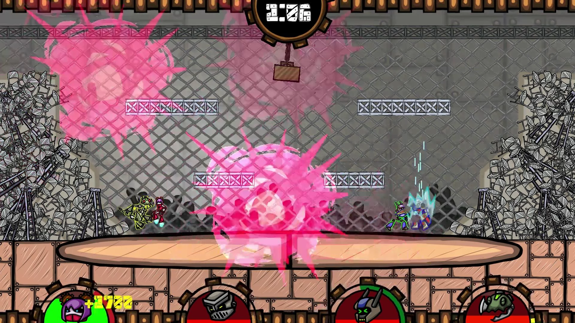 Изображение игры: The League of Metal Men