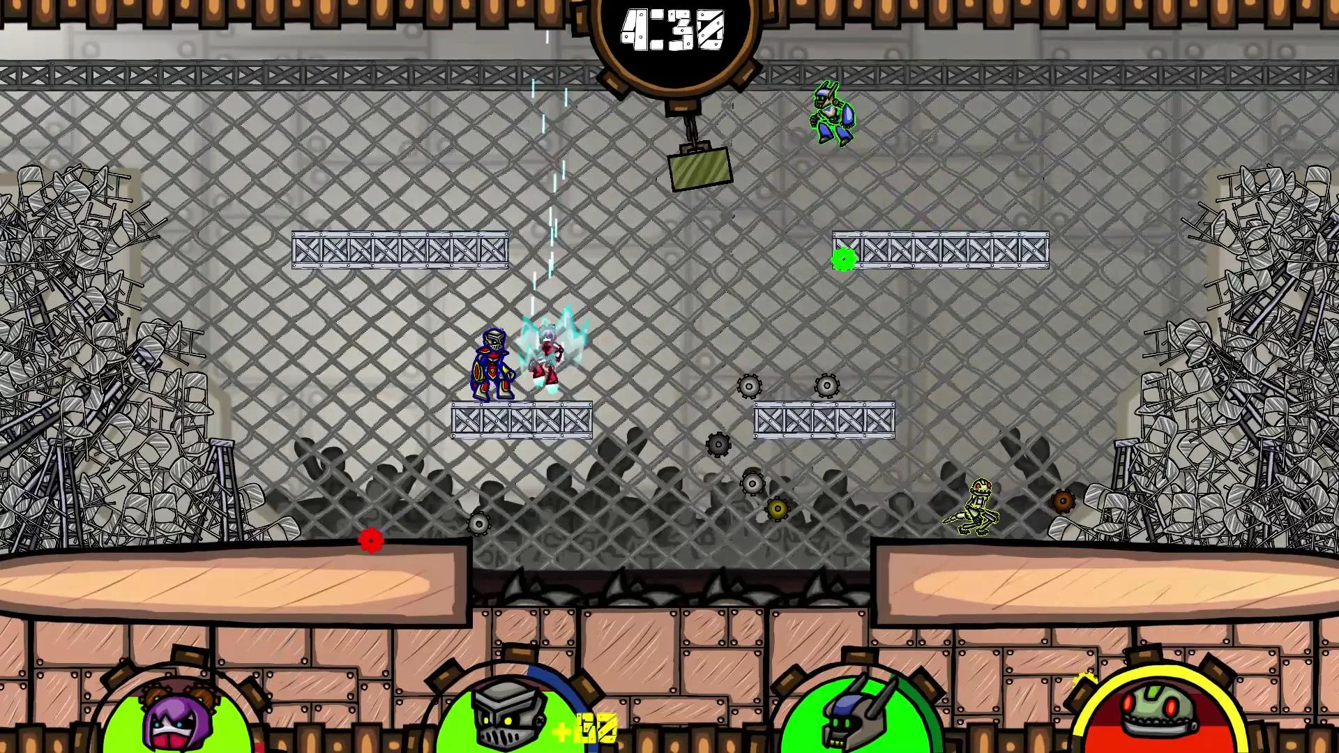 Изображение игры: The League of Metal Men
