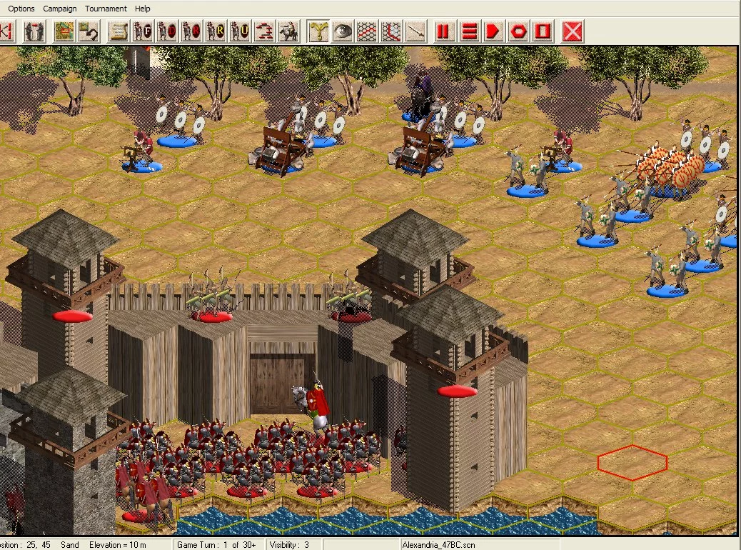 Изображение игры: Ancient Warfare: Roman Civil Wars