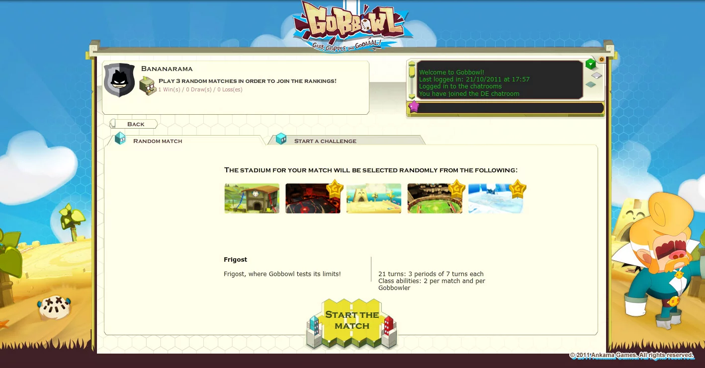 Изображение игры: Gobbowl