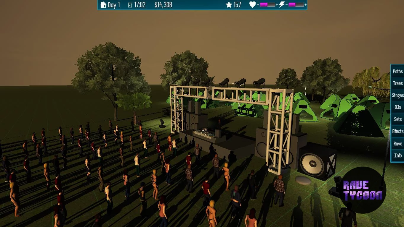 Изображение игры: Rave Tycoon