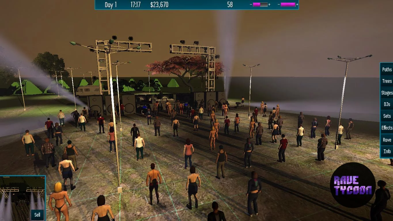 Изображение игры: Rave Tycoon