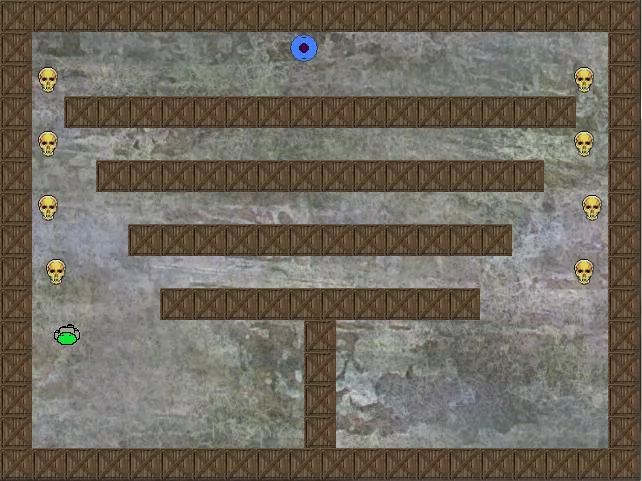Изображение игры: The Dark Maze
