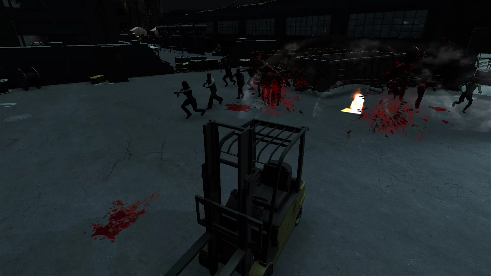 Изображение игры: Warehouse and Logistics Simulator: Hell's Warehouse
