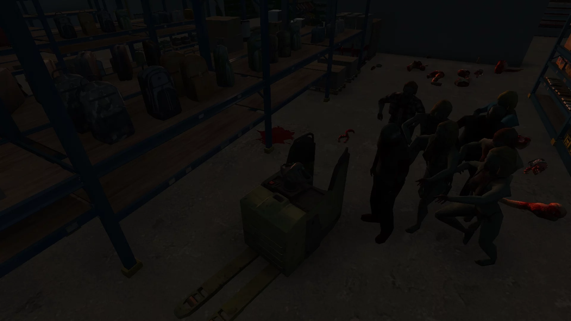 Изображение игры: Warehouse and Logistics Simulator: Hell's Warehouse