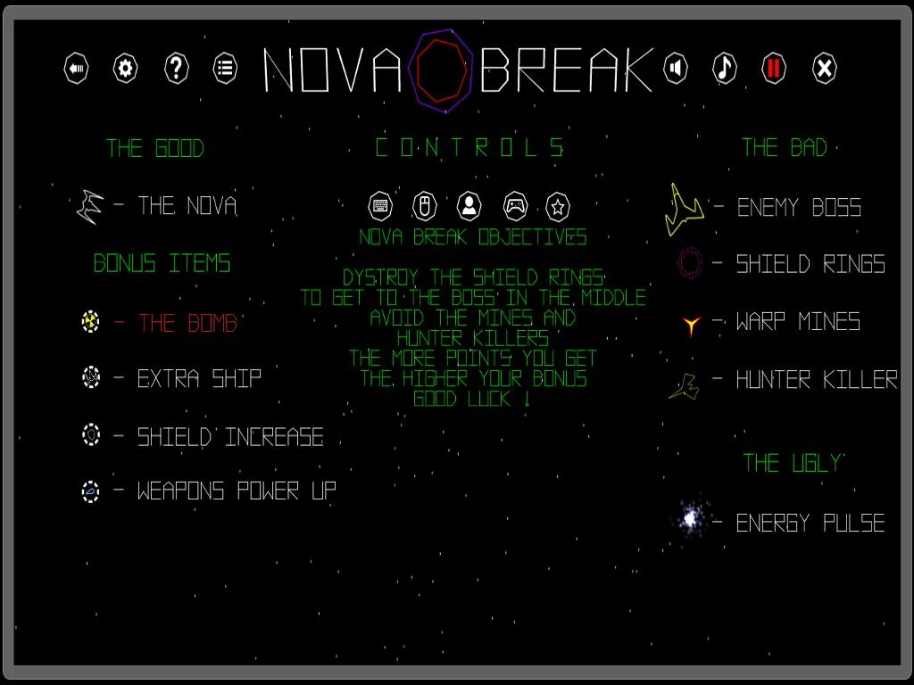 Изображение игры: Nova Break