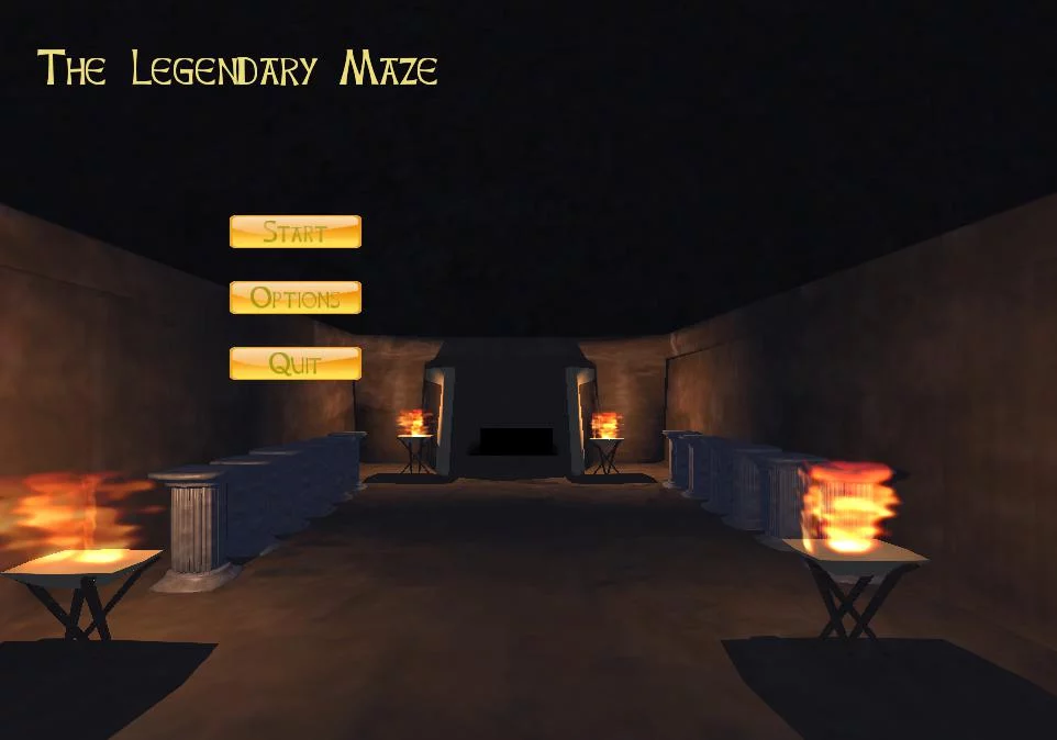 Изображение игры: The Legendary Maze
