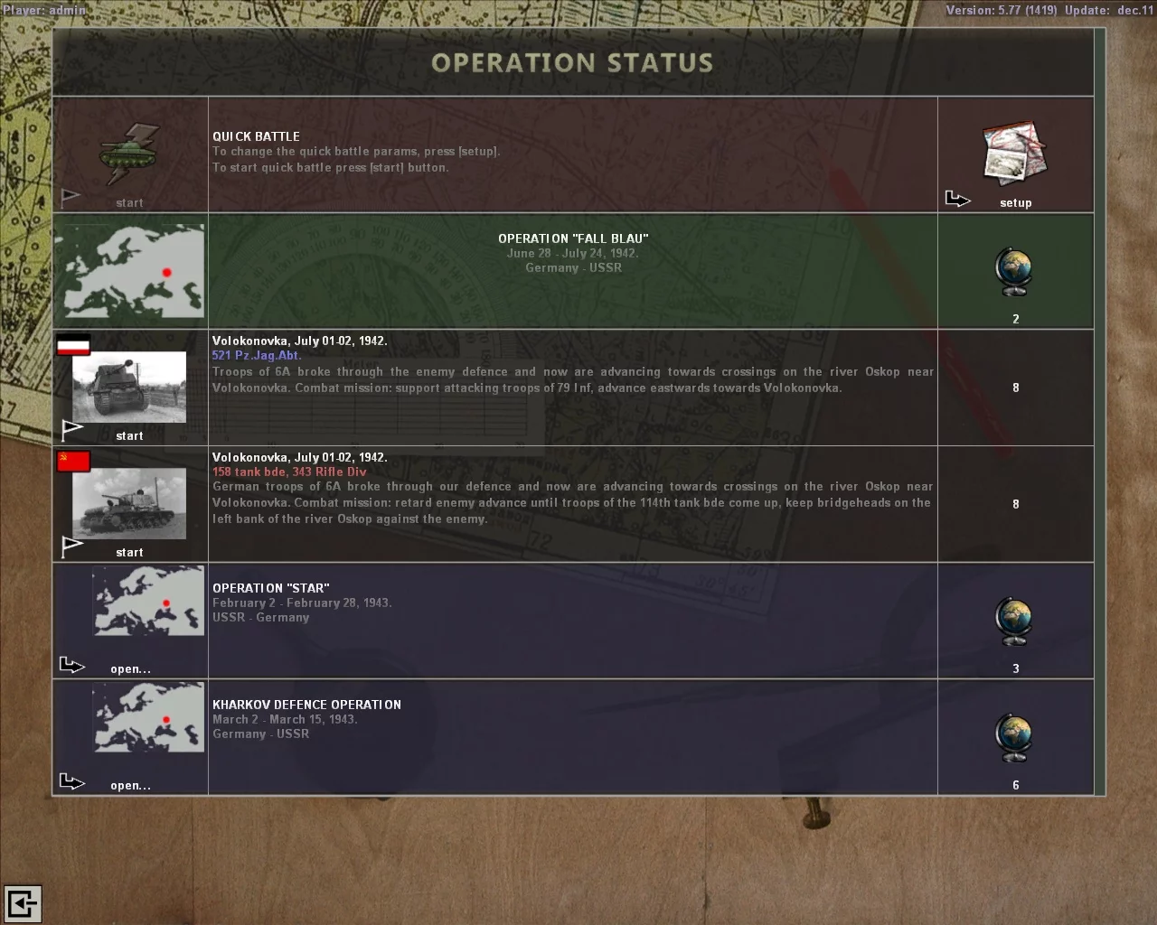 Изображение игры: Achtung Panzer: Operation Star - Volokonovka 1942