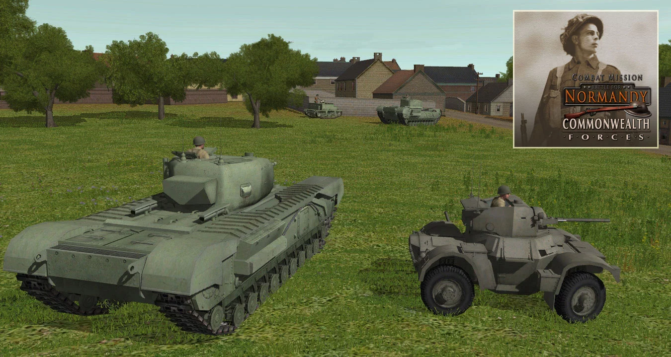 Изображение игры: Combat Mission: Battle for Normandy - Commonwealth Forces