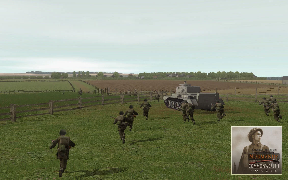 Изображение игры: Combat Mission: Battle for Normandy - Commonwealth Forces