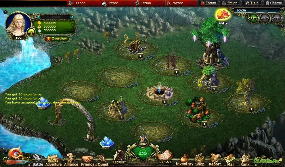 Изображение игры: Call of Gods