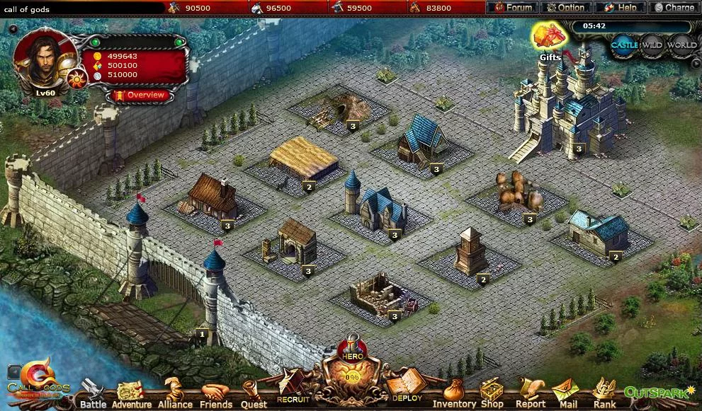 Изображение игры: Call of Gods