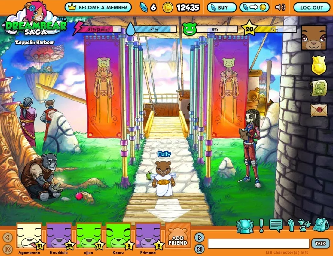 Изображение игры: Dreambear Saga