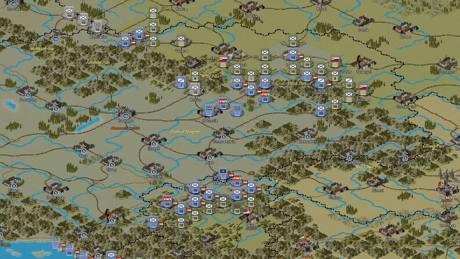 Изображение игры: Strategic Command: World War I - Breakthrough