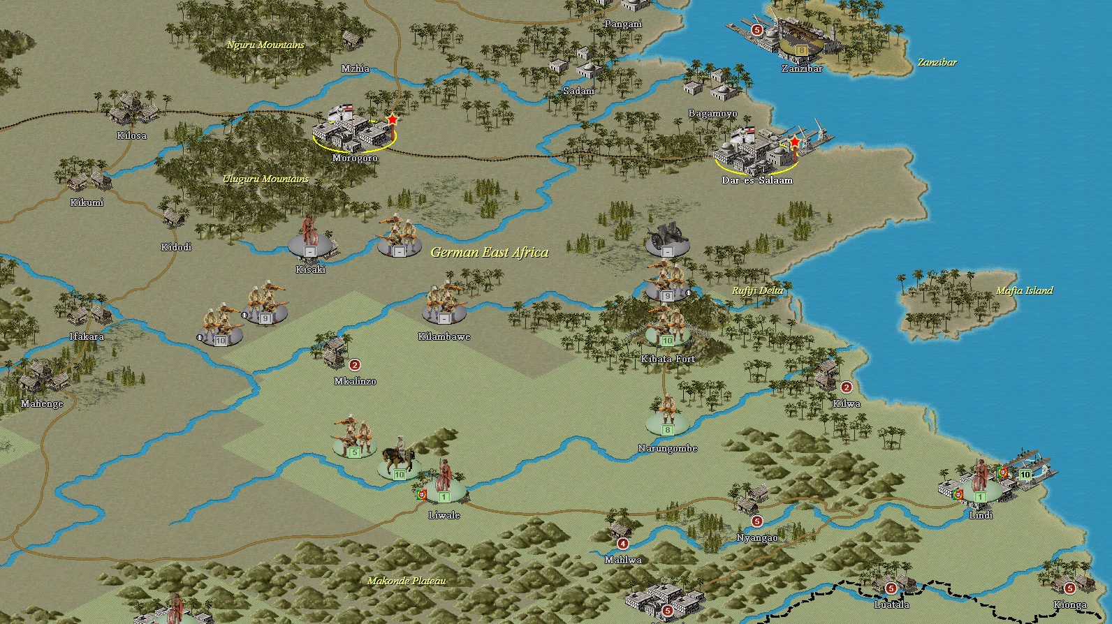 Изображение игры: Strategic Command: World War I - Breakthrough