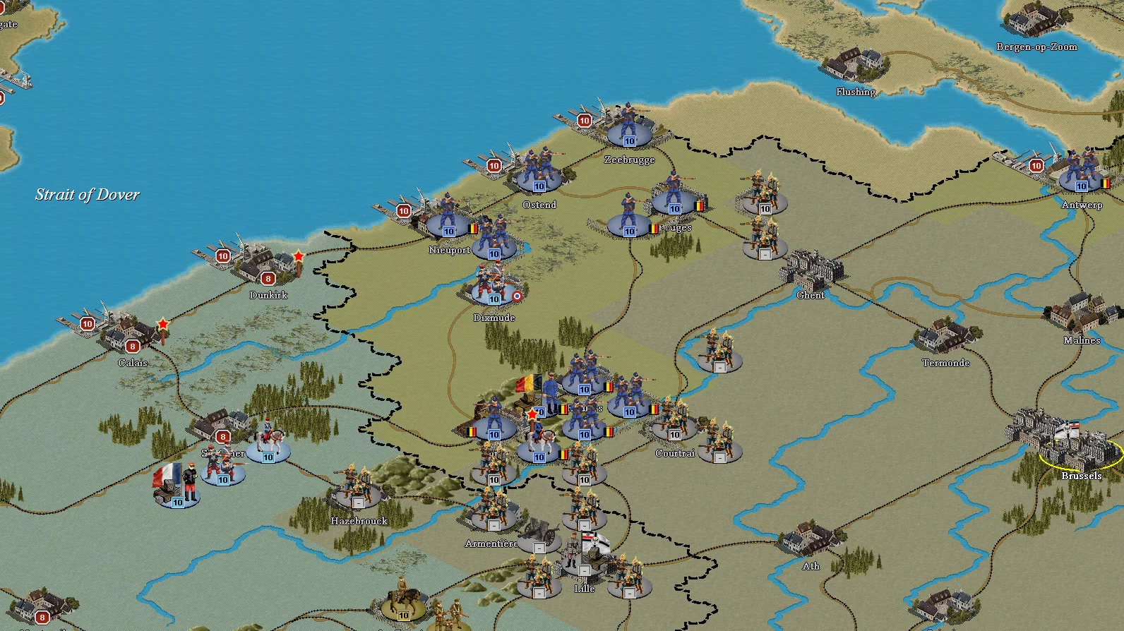 Изображение игры: Strategic Command: World War I - Breakthrough