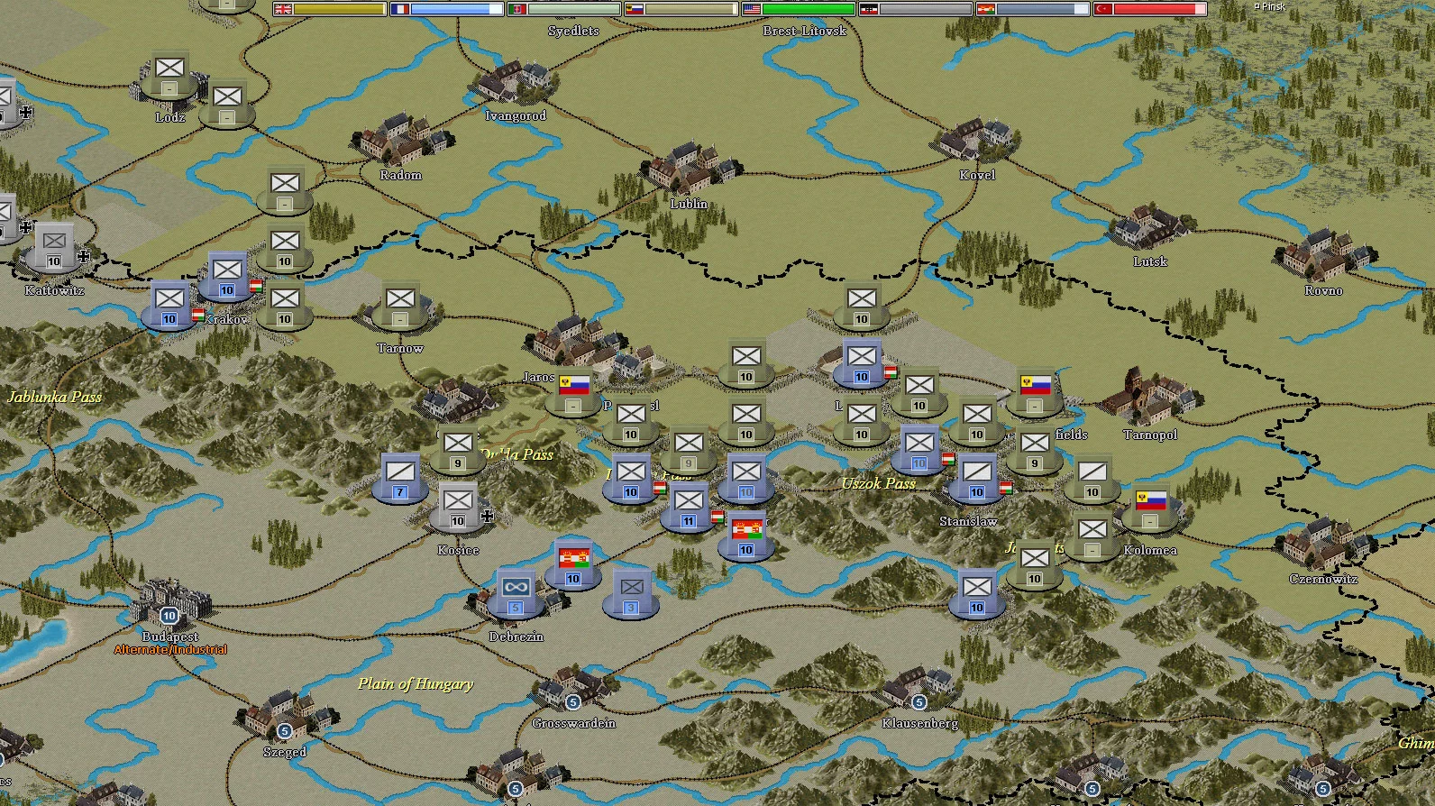 Изображение игры: Strategic Command: World War I - Breakthrough