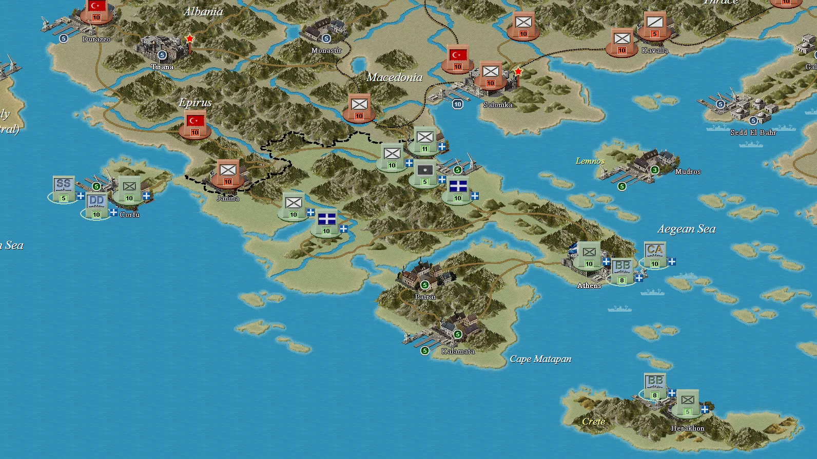 Изображение игры: Strategic Command: World War I - Breakthrough