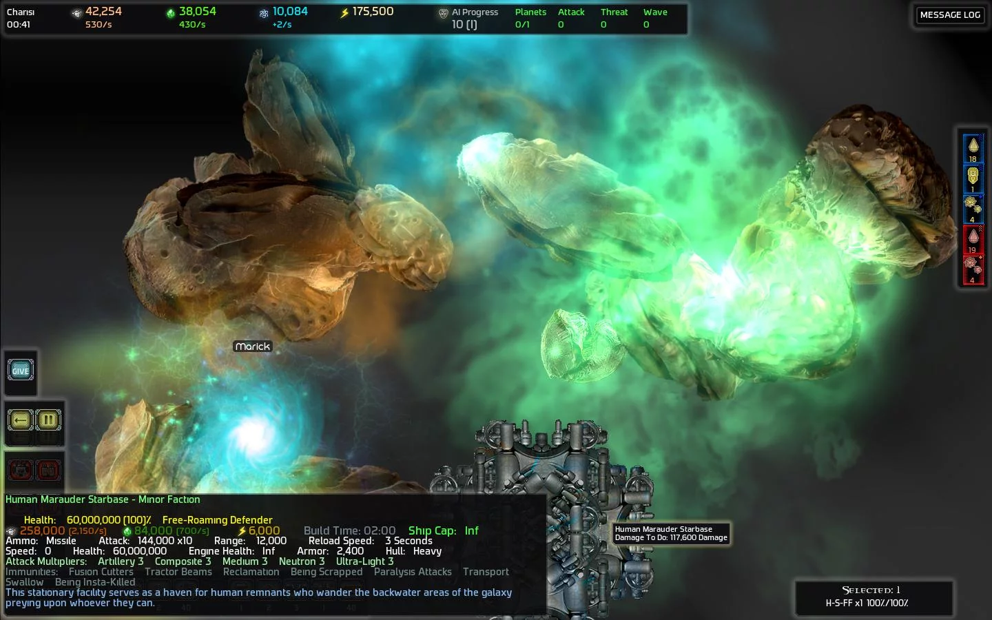 Изображение игры: AI War: Ancient Shadows