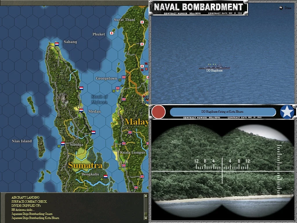 Изображение игры: War in the Pacific: Admiral's Edition