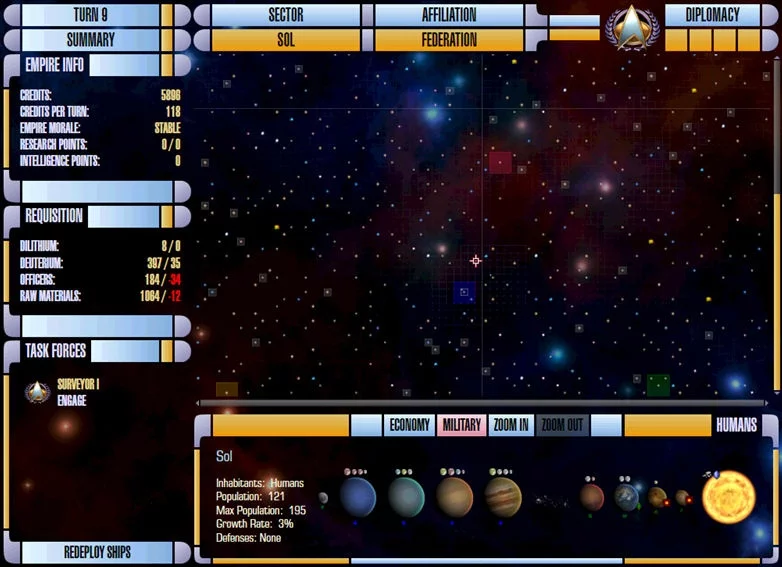 Изображение игры: Star Trek: Supremacy