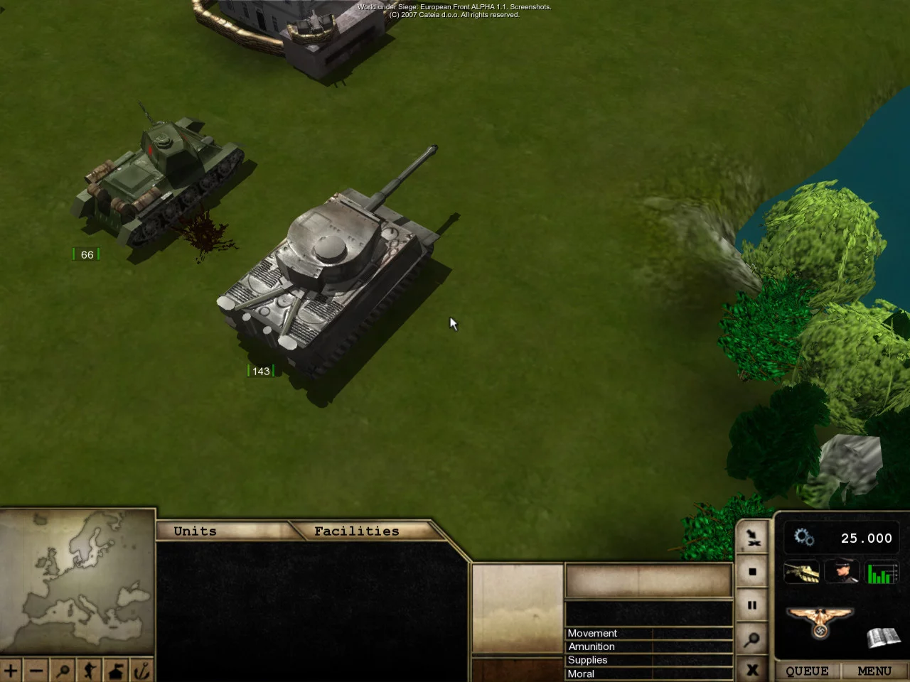 Изображение игры: World under Siege: European Front